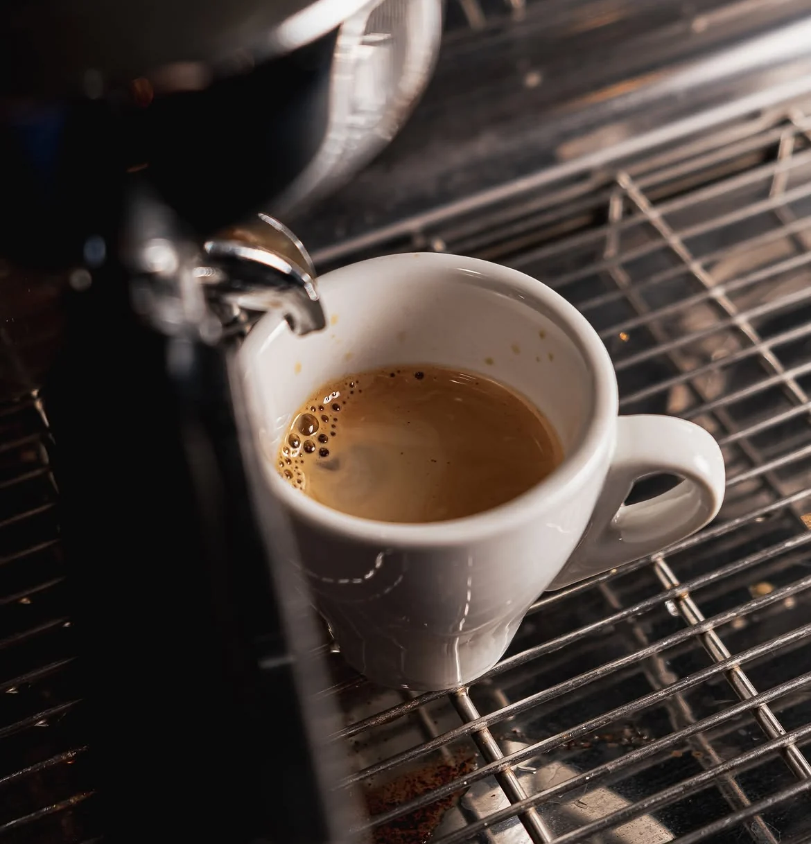 Espresso servido en Punto Italiano